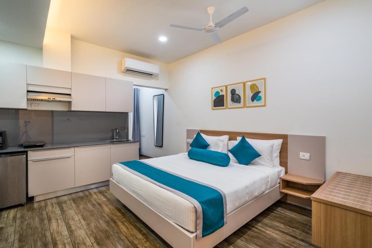 Skyla Studios & Suites - Hitech City Hyderabad Exterior foto